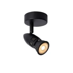 Lucide CARO Plafondspot-Zwart-Ø9-1xGU10-5W-Metaal Online