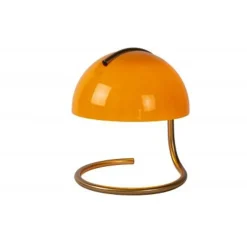 Lucide CATO Tafellamp-Oranje-Ø23,5-1xE27-40W-Glas New