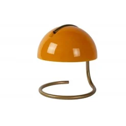 Lucide CATO Tafellamp-Oranje-Ø23,5-1xE27-40W-Glas New