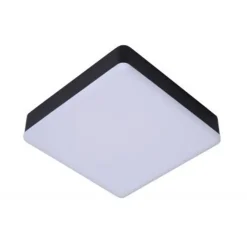 Lucide CERES-LED - Plafonnière Badkamer - LED Dimb. - 1x30W 3000K - IP44 - Zwart Online