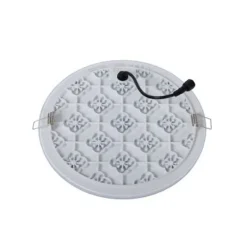Lucide CERES-LED - Plafonnière Badkamer - Ø 21,5 cm - LED Dimb. - 1x30W 3000K - IP44 - Wit Discount