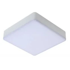Lucide CERES-LED - Plafonnière Badkamer - LED Dimb. - 1x30W 3000K - IP44 - Wit Best