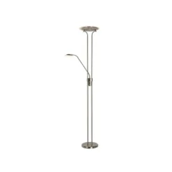 Lucide CHAMPION-LED - Leeslamp - Ø 25,4 cm - LED Dimb. - 3000K - Mat chroom Outlet
