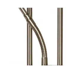 Lucide CHAMPION-LED - Leeslamp - Ø 25,4 cm - LED Dimb. - 3000K - Mat chroom Outlet