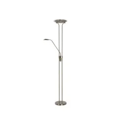 Lucide CHAMPION-LED - Leeslamp - Ø 25,4 cm - LED Dimb. - 3000K - Mat chroom Outlet