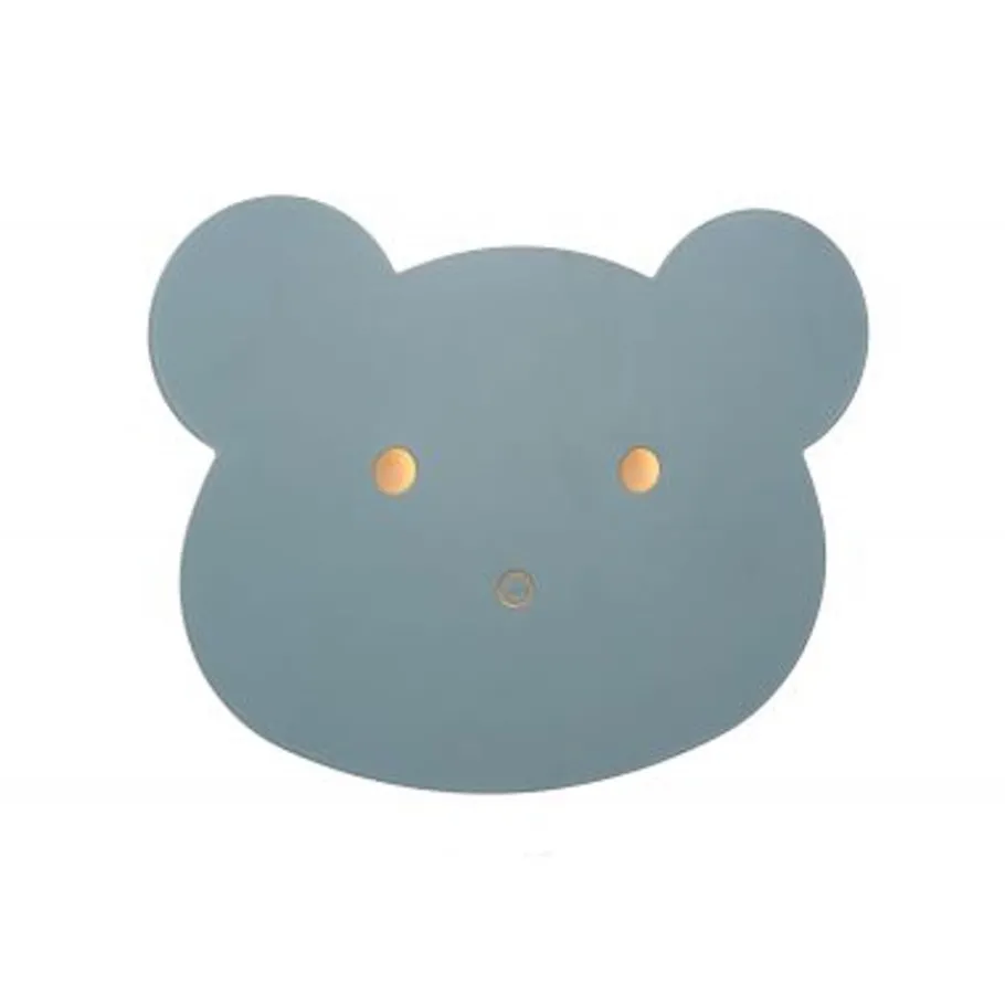 Lucide CHARLIE Wandlamp Kinder-Blauw-LED Dimb.-5W Best