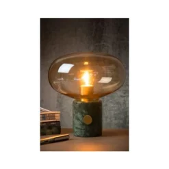 Lucide CHARLIZE - Tafellamp - Ø 23 cm - 1xE27 - Amber Sale