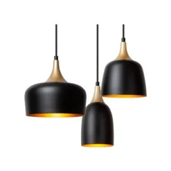 Lucide CHAYANNE Hanglamp-Zwart-8xE14-40W-Alumin. Outlet