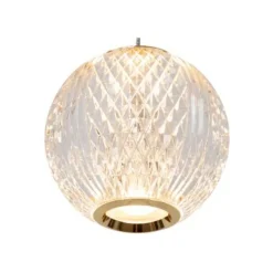 Lucide CINTRA Hanglamp-Transp.-LED Dimb.-4,7W-2700K Hot