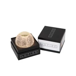 Lucide CINTRA OPLAADBARE TAFELLAMP BATTERIJ Ø9CM LED DIMBAAR 1x1,5W 2700K 3 STEPDIM TRANSPARANT Outlet