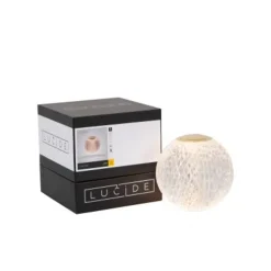 Lucide CINTRA OPLAADBARE TAFELLAMP BATTERIJ Ø9CM LED DIMBAAR 1x1,5W 2700K 3 STEPDIM TRANSPARANT Outlet