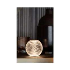 Lucide CINTRA Tafellamp-Transp.-Ø11-LED Dimb.-2W-2700K New