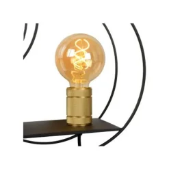 Lucide CIRCLE - Wandlamp - 1xE27 - Zwart Sale