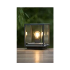 Lucide CLAIRE - Sokkellamp Buiten - 1xE27 - IP54 - Antraciet Hot