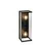Lucide CLAIRE - Wandlamp Buiten - 2xE27 - IP54 - Antraciet Online
