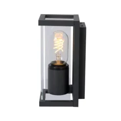 Lucide CLAIRE MINI - Wandlamp Buiten - 1xE27 - IP54 - Antraciet Sale