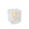 Lucide CLAIRE Sokkellamp Buiten-Wit-1xE27-15W-IP54-Glas Best