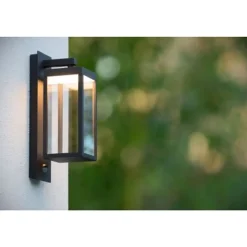 Lucide CLAIRETTE - Wandlamp Buiten - LED - 1x15W 3000K - IP54 - Antraciet Hot