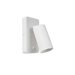 Lucide CLUBS Bedlamp-Wit-1xGU10-40W-Alumin. Outlet