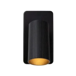 Lucide CLUBS Bedlamp-Zwart-1xGU10-40W-Alumin. Discount