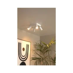 Lucide CLUBS Plafondspot-Wit-4xGU10-40W-Alumin. Sale