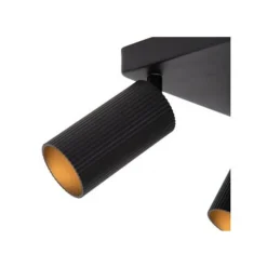 Lucide CLUBS Plafondspot-Zwart-4xGU10-40W-Alumin. New