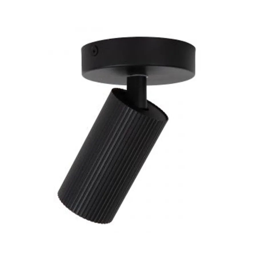 Lucide CLUBS Plafondspot-Zwart-1xGU10-40W-Alumin. New