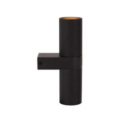 Lucide CLUBS Wandspot-Zwart-2xGU10-40W-Alumin. New