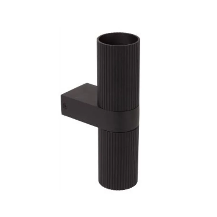 Lucide CLUBS Wandspot-Zwart-2xGU10-40W-Alumin. New