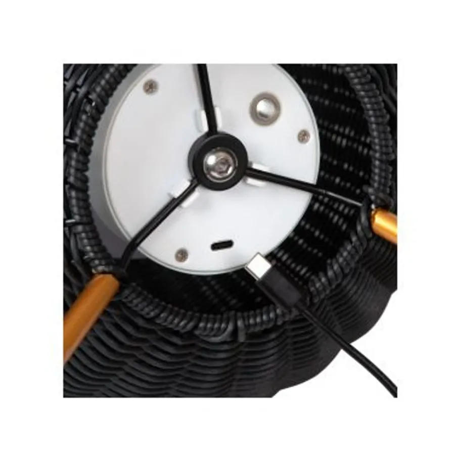 Lucide COLIN IP. Tafellamp Buiten-Zwart-LED Dimb.-3W Outlet