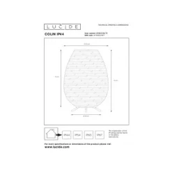 Lucide COLIN IP. Vloerlamp Buiten-Nature.-LED Dimb.-3W Outlet