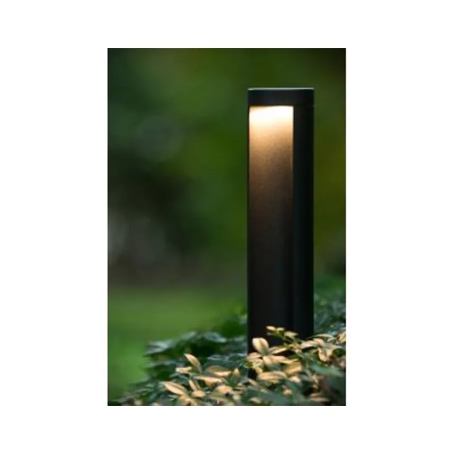 Lucide COMBO - Sokkellamp Buiten - Ø 9 cm - LED - 1x9W 3000K - IP54 - Zwart Online