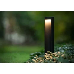 Lucide COMBO - Sokkellamp Buiten - Ø 9 cm - LED - 1x9W 3000K - IP54 - Zwart Online