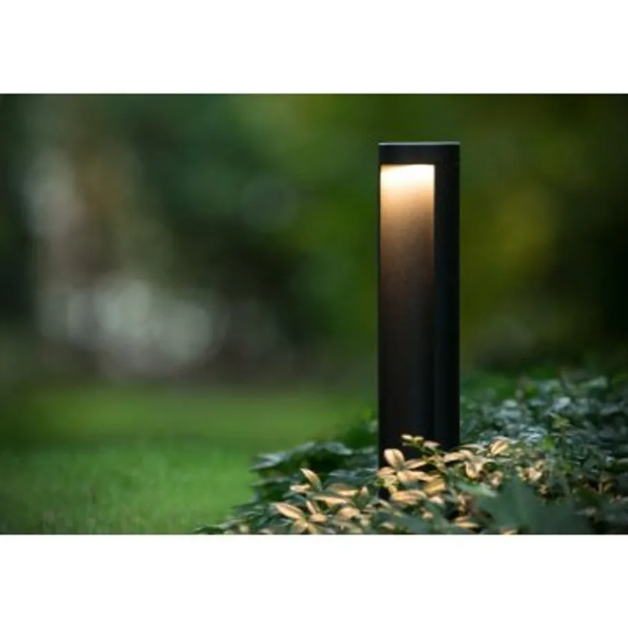 Lucide COMBO - Sokkellamp Buiten - Ø 9 cm - LED - 1x9W 3000K - IP54 - Zwart Online