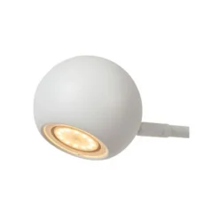 Lucide COMET Tafellamp-Wit-LED Dimb.-3W-2700K-3 StepDim