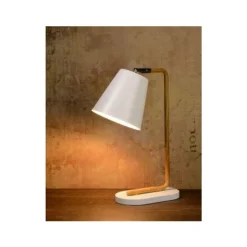 Lucide CONA - Tafellamp - 1xE14 - Wit Online
