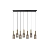 Lucide CORALIE - Hanglamp - 7xE27 - Mat Goud / Messing Outlet