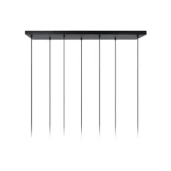 Lucide CORALIE - Hanglamp - 7xE27 - Mat Goud / Messing Outlet