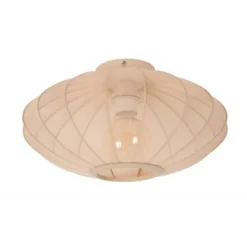 Lucide CORINA Plafonnière-Beige-Ø40-1xE27-40W-Polyes. Online