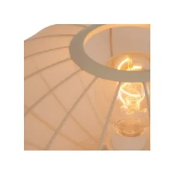 Lucide CORINA Tafellamp-Beige-Ø40-1xE27-40W-Polyes. New