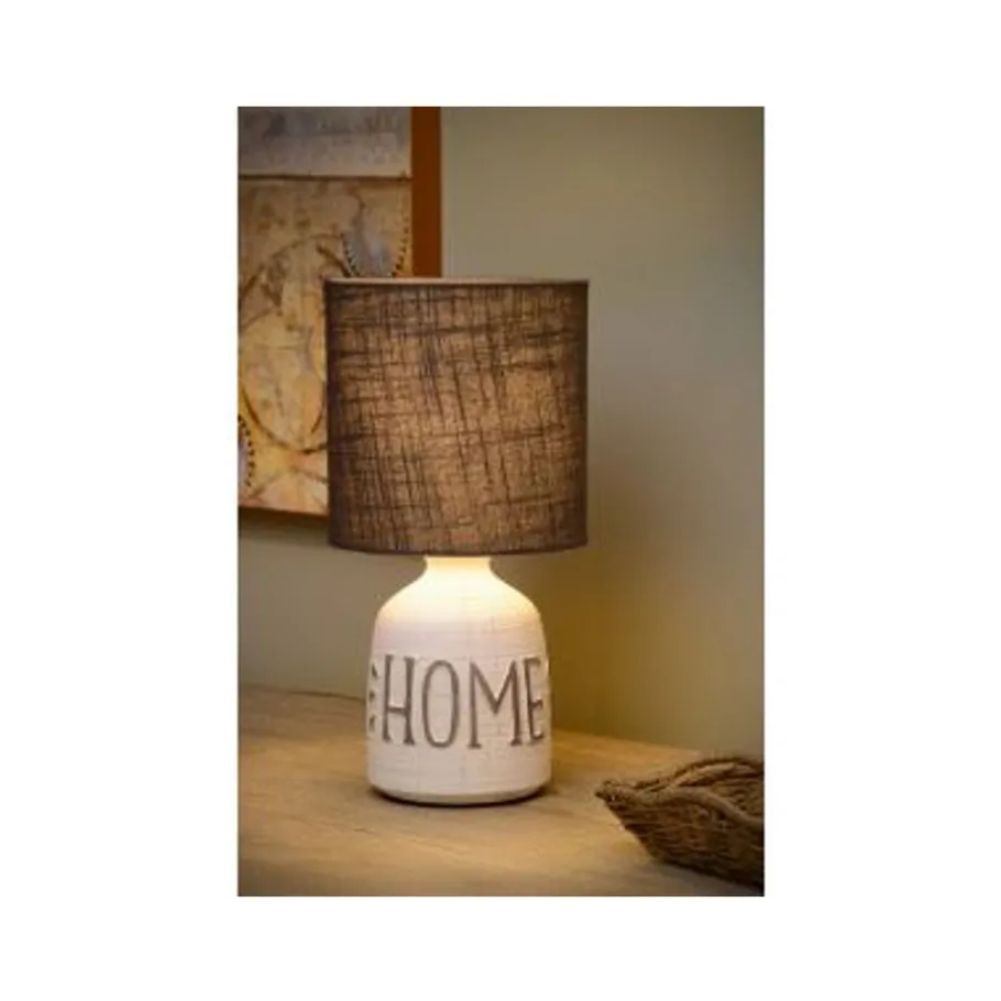 Lucide COSBY - Tafellamp - Ø 16,5 cm - 1xE14 - Wit Best