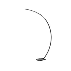 Lucide CURVE Booglamp-Zwart-LED Dimb.-15W-2700K-24V Best