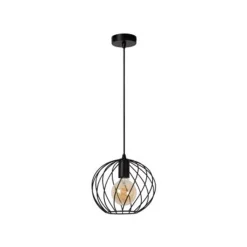 Lucide DANZA Hanglamp-Zwart-Ø25-1xE27-40W-Metaal Online
