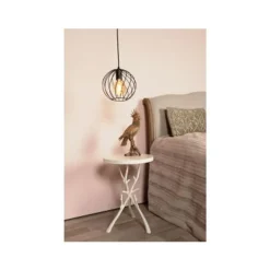 Lucide DANZA Hanglamp-Zwart-Ø25-1xE27-40W-Metaal Online