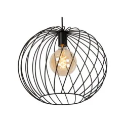 Lucide DANZA PENDEL Ø40cm 1xE27 ZWART New