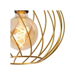 Lucide DANZA Plafonnière-Mat Go.-Ø25-1xE27-40W-Metaal Hot