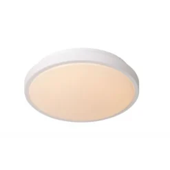 Lucide DASHER Plafonnière Badk.-Wit-Ø29,3-LED-12W-2700K Clearance