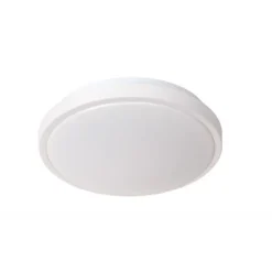 Lucide DASHER Plafonnière Badk.-Wit-Ø29,3-LED-12W-2700K Clearance