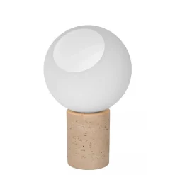 Lucide DAVIN Tafellamp-Opaal-1xE27-40W-Glas Clearance