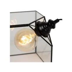 Lucide DAVOS Tafellamp-Transp.-1xE27-60W-Glas Online
